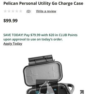 Pelican g40 charge case